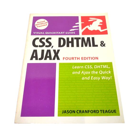 CSS, DHTML, & Ajax: Visual QuickStart Guide by Teague, Jason Cranford - Picture 1 of 10